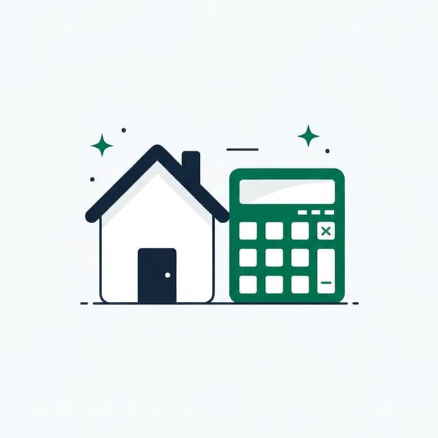 EMI calculation illustration showing home loan, personal loan, and car loan payment calculations with financial charts
